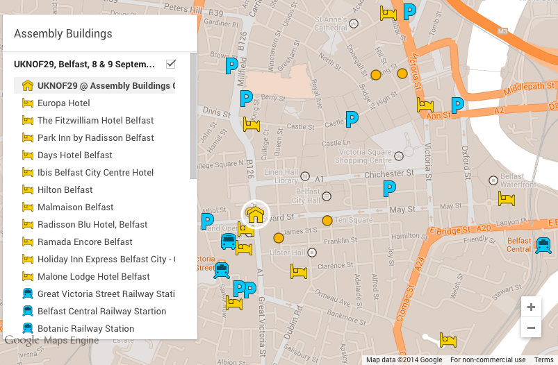 UKNOF29 Area Map