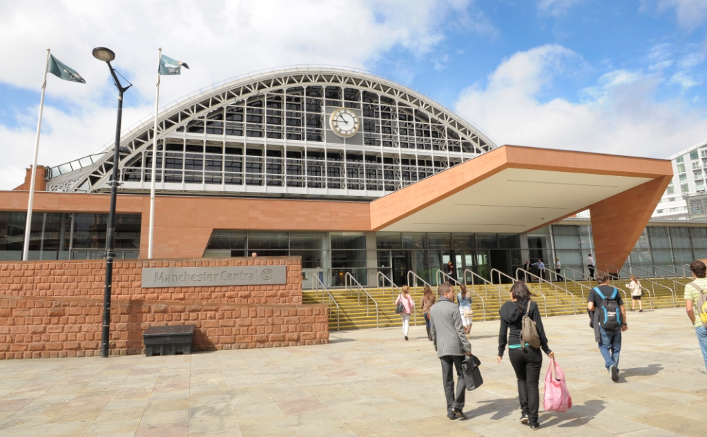 Entrance to Manchester Central Convention Centre